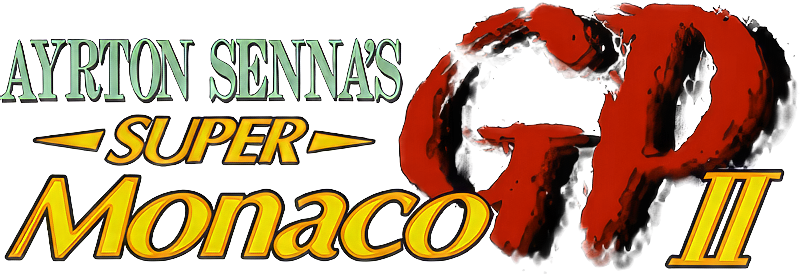 Ayrton Senna's Super Monaco GP II — logo