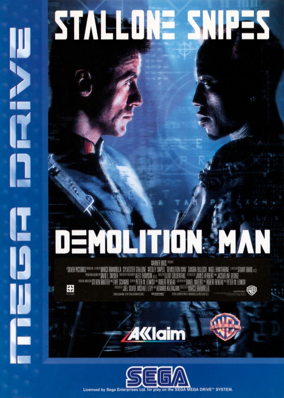 Demolition Man — front cover