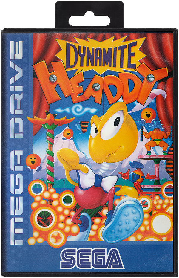 Dynamite Headdy — box render