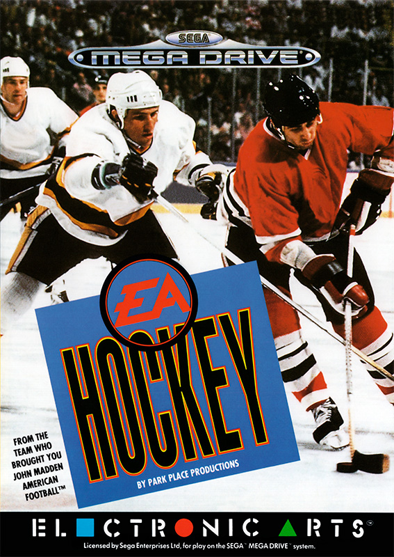 EA Hockey — front cover