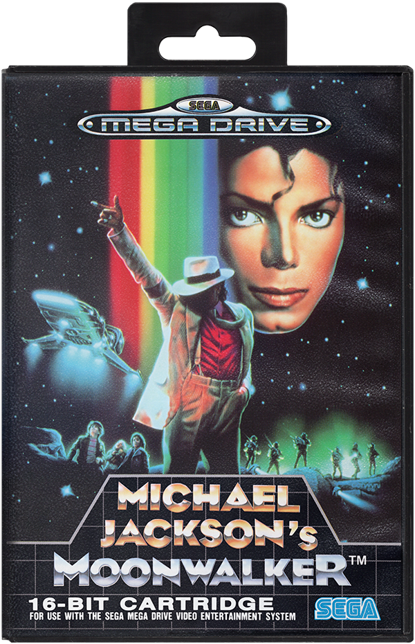 Michael Jackson's Moonwalker — box render