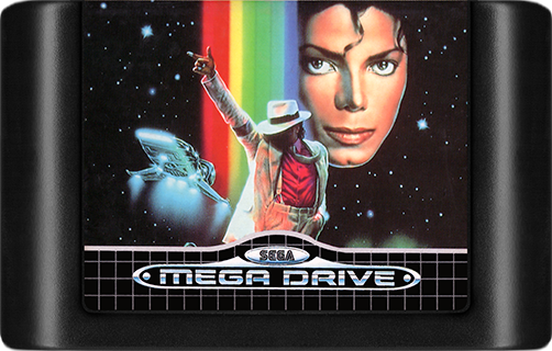 Michael Jackson's Moonwalker — cartridge