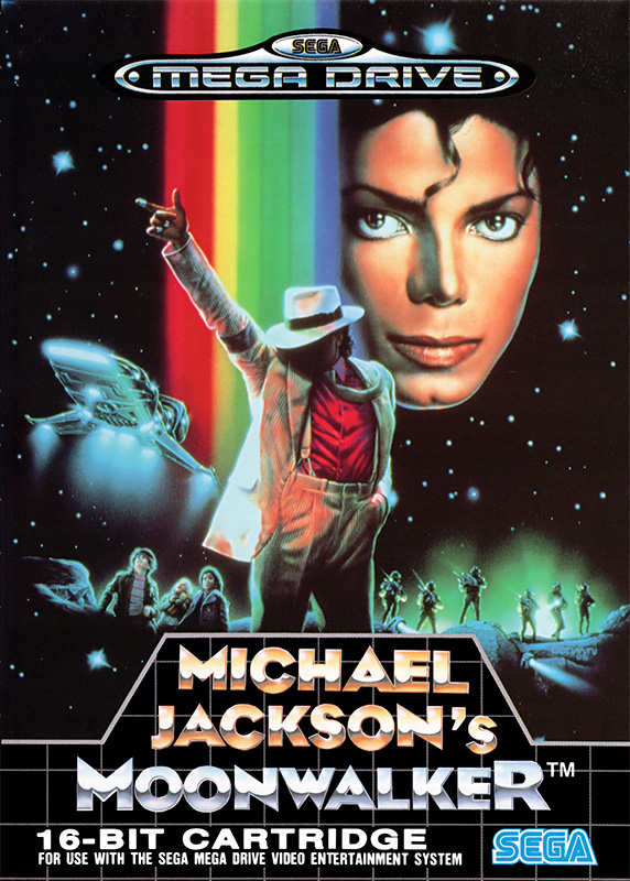 Michael Jackson's Moonwalker — front cover