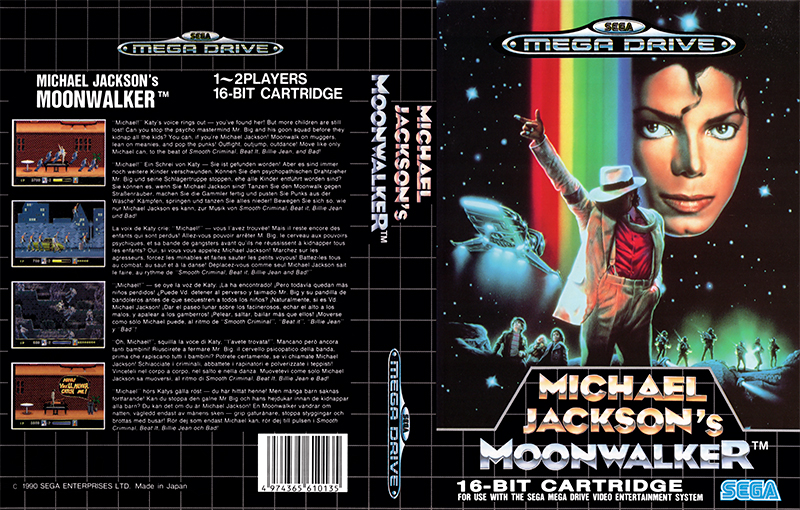 Michael Jackson's Moonwalker — full cover