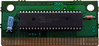 Mighty Morphin Power Rangers — pcb front