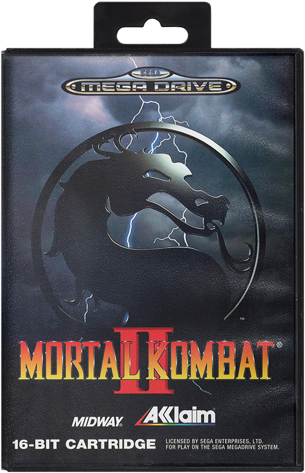 Mortal Kombat II — box render