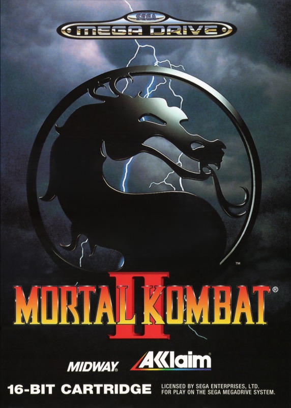 Mortal Kombat II — front cover