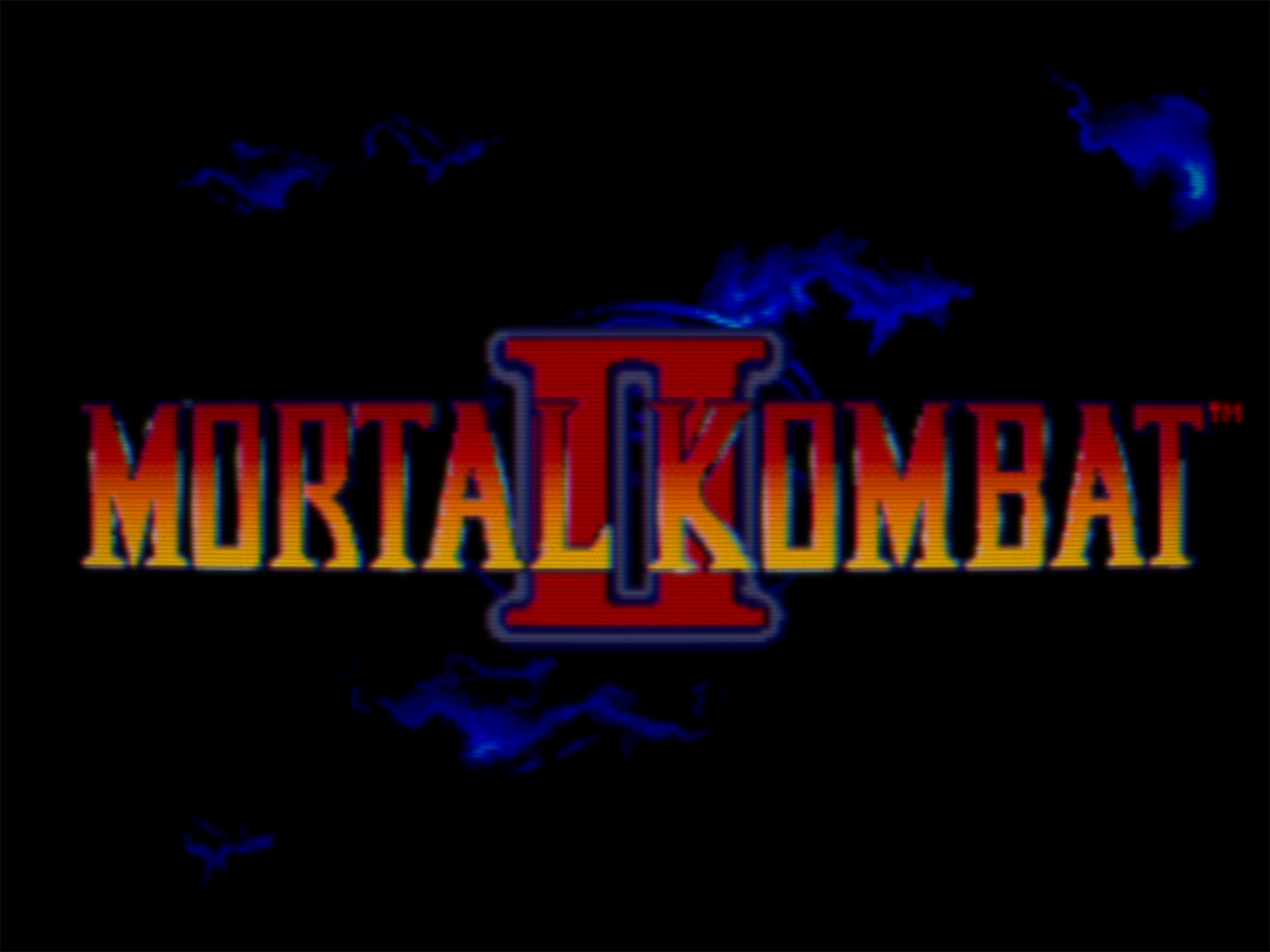 Mortal Kombat II title screen
