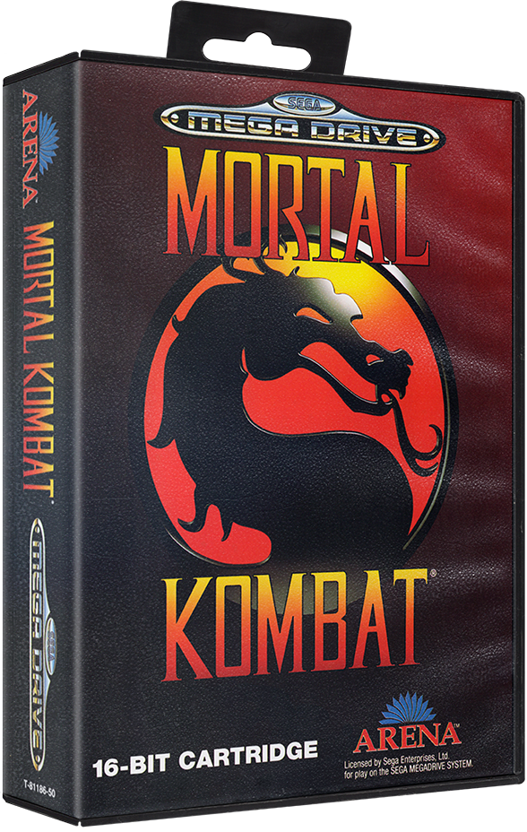 Mortal Kombat 3D box render