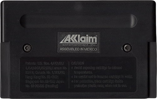 Mortal Kombat — cart back