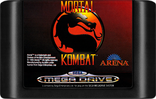 Mortal Kombat — cartridge