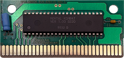 Mortal Kombat — pcb front