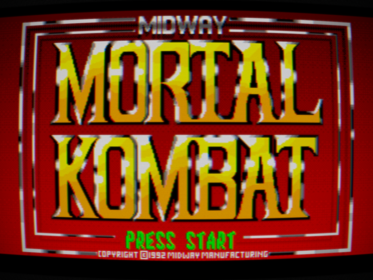 Mortal Kombat title screen