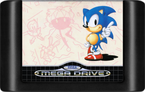 Sonic the Hedgehog — cartridge