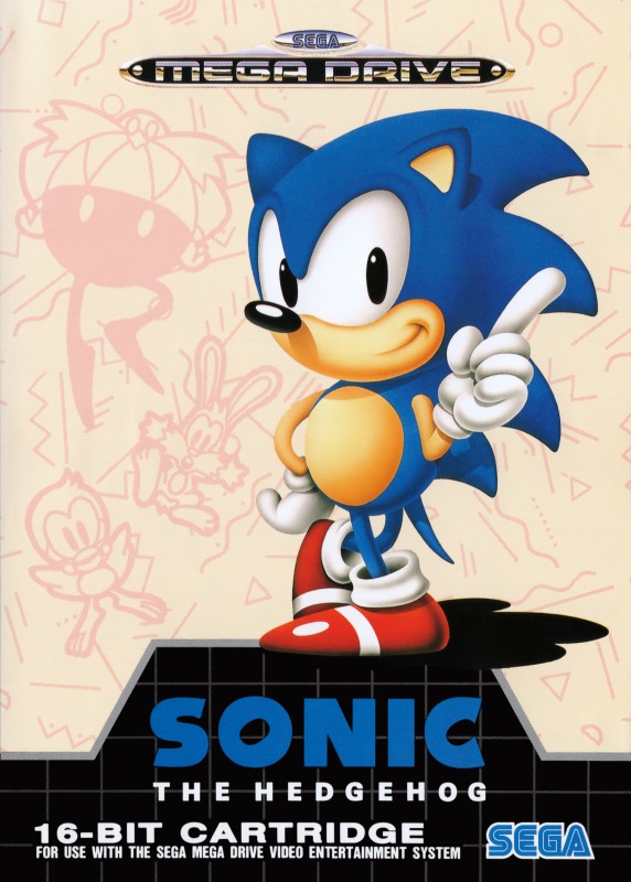 Sonic the Hedgehog — front cover