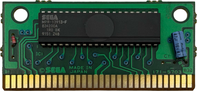 Sonic the Hedgehog — pcb front