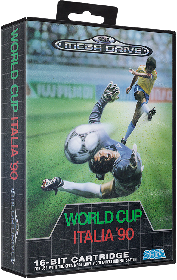 World Cup Italia '90 3D box render